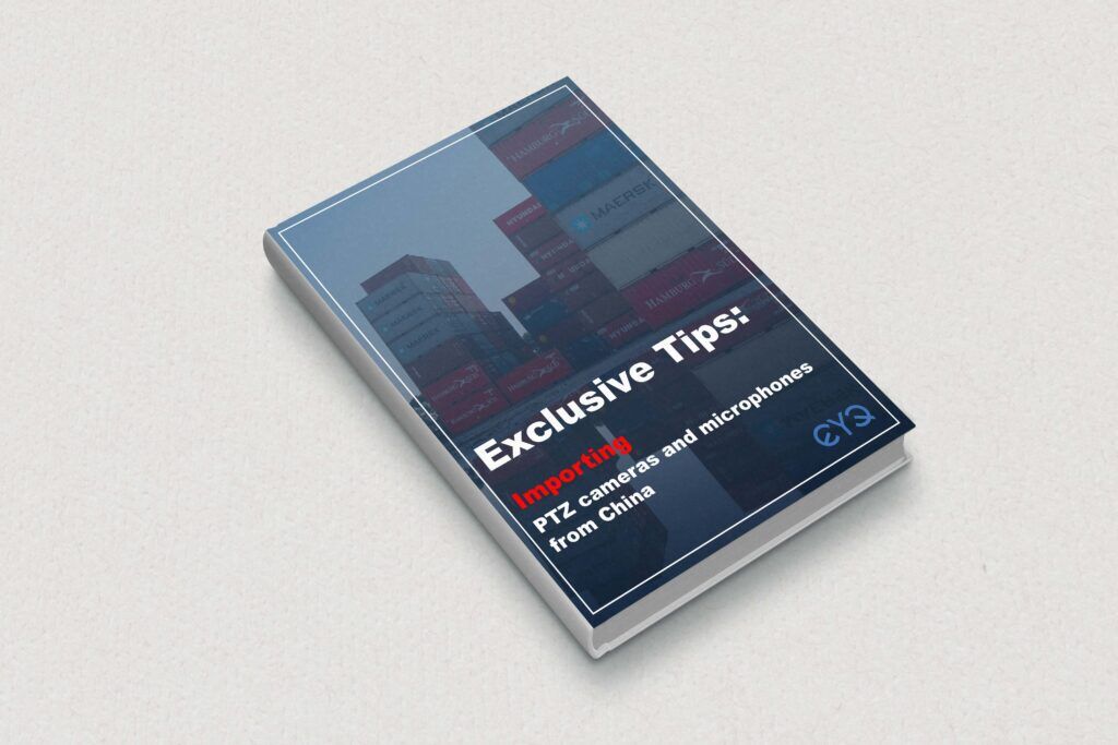 Eyqoo book 'Exclusive Tips About Importing PTZ cameras and microphones from China' image